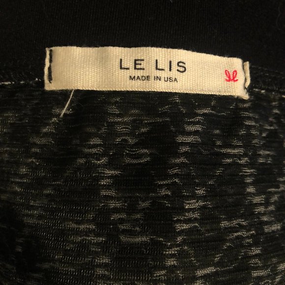 Le Lis Jacquard Pull-On Pencil Skirt - Picture 3 of 5